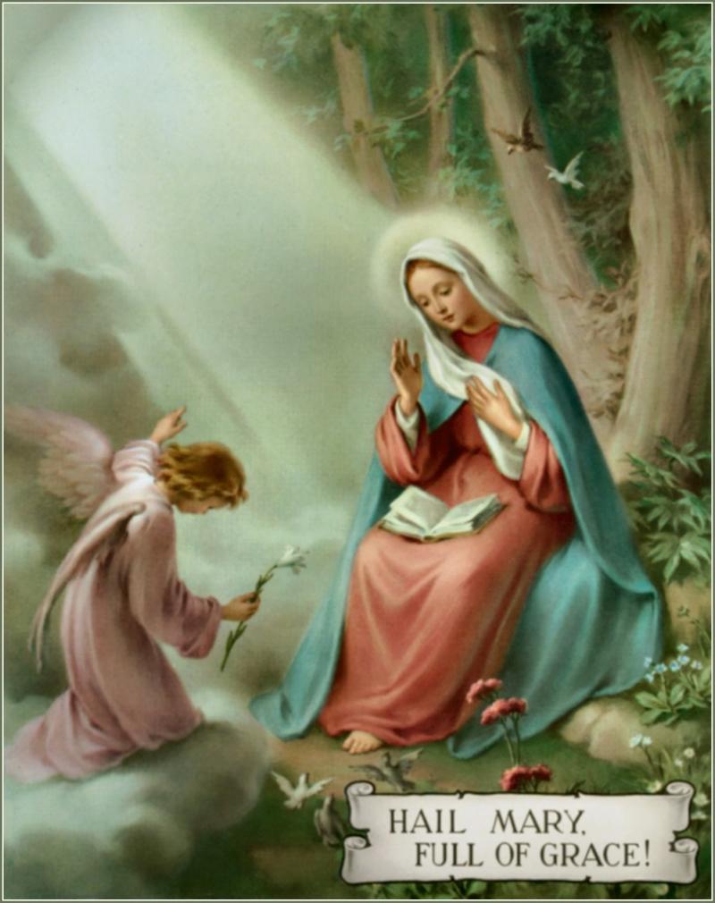 Order Of The Most Holy Mary Theotokos Is The Hail Mary Biblical 